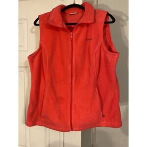 Columbia Benton Springs Fleece Vest in Hot Pink, Sz Xl / 1X